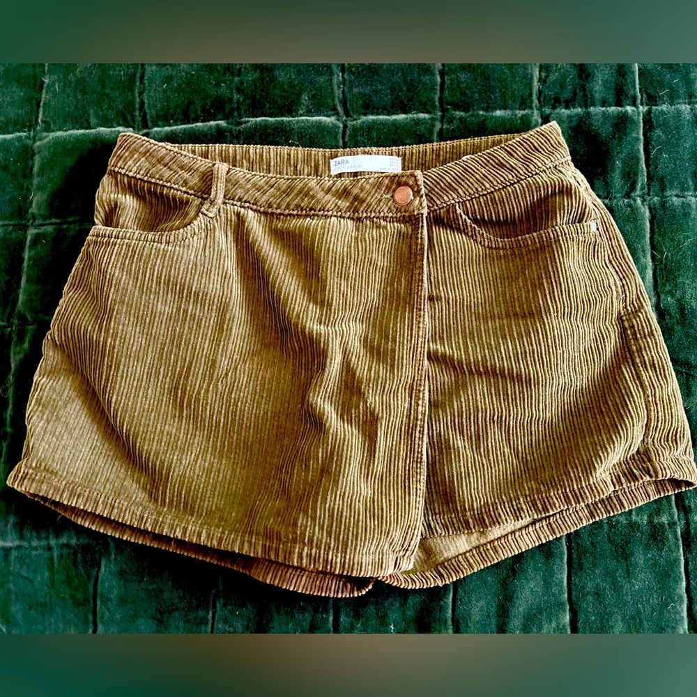Zara Corduroy Skort